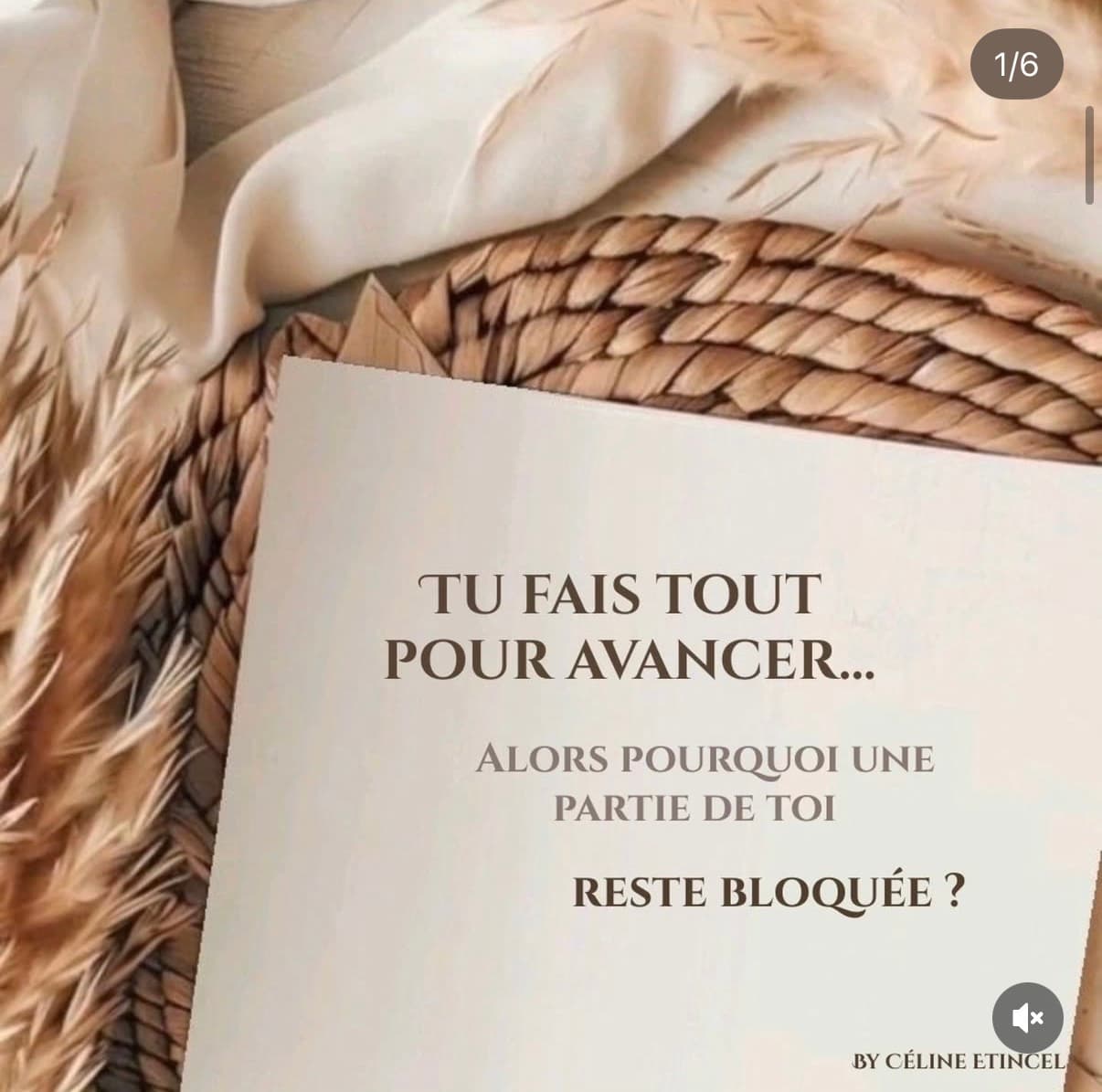 Tu fais tout pour avancer, invitation à la libération