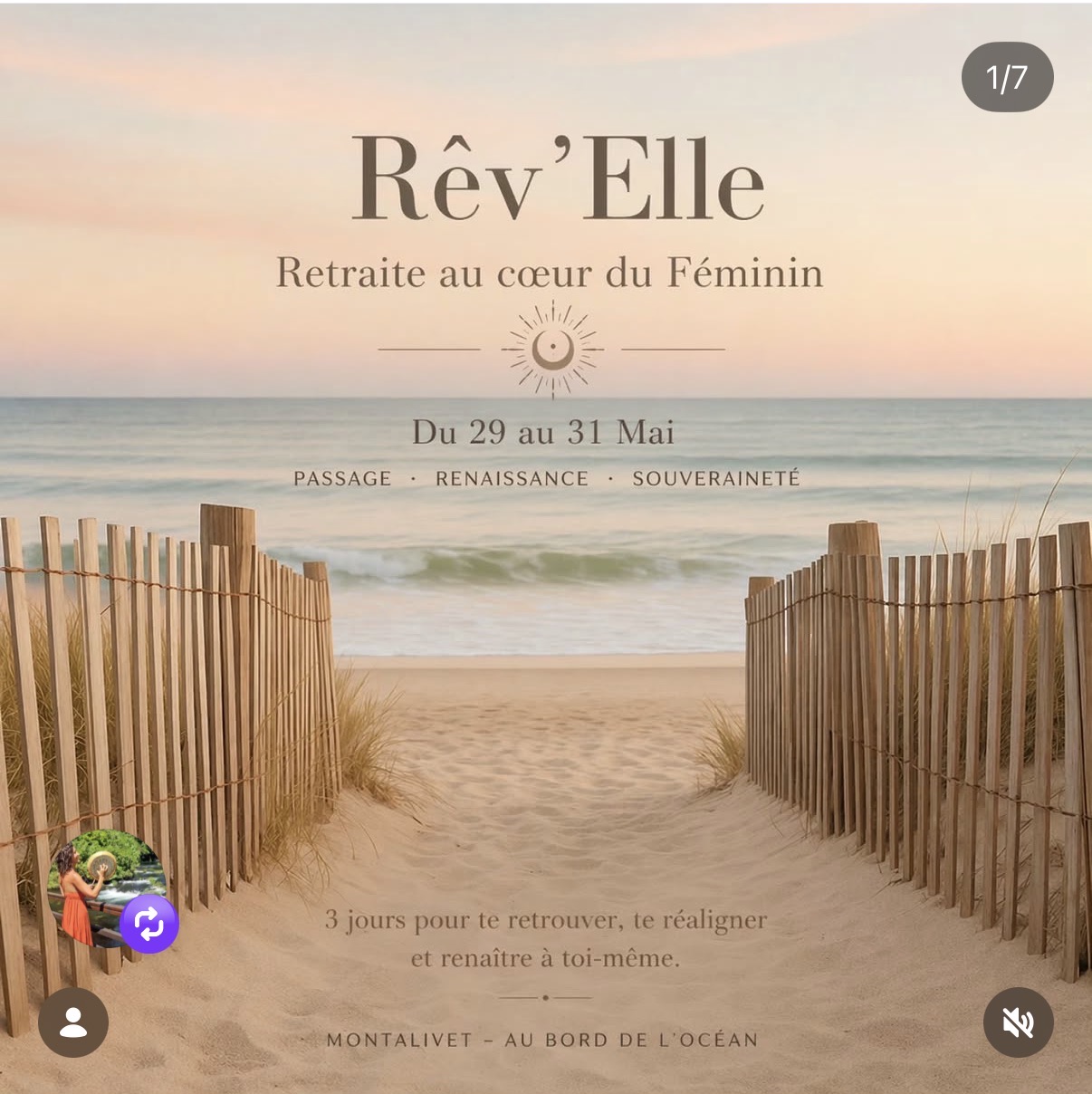 Rêv'Elle — Retraite au cœur du Féminin, plage à Montalivet