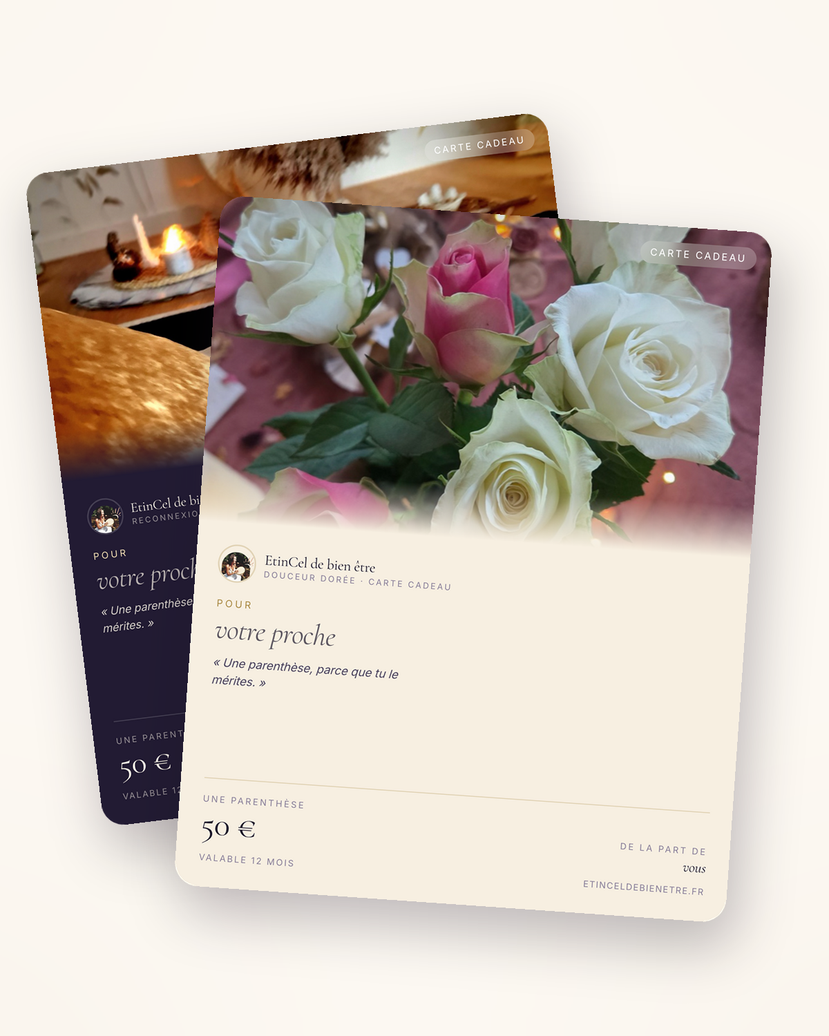 Carte cadeau EtinCel